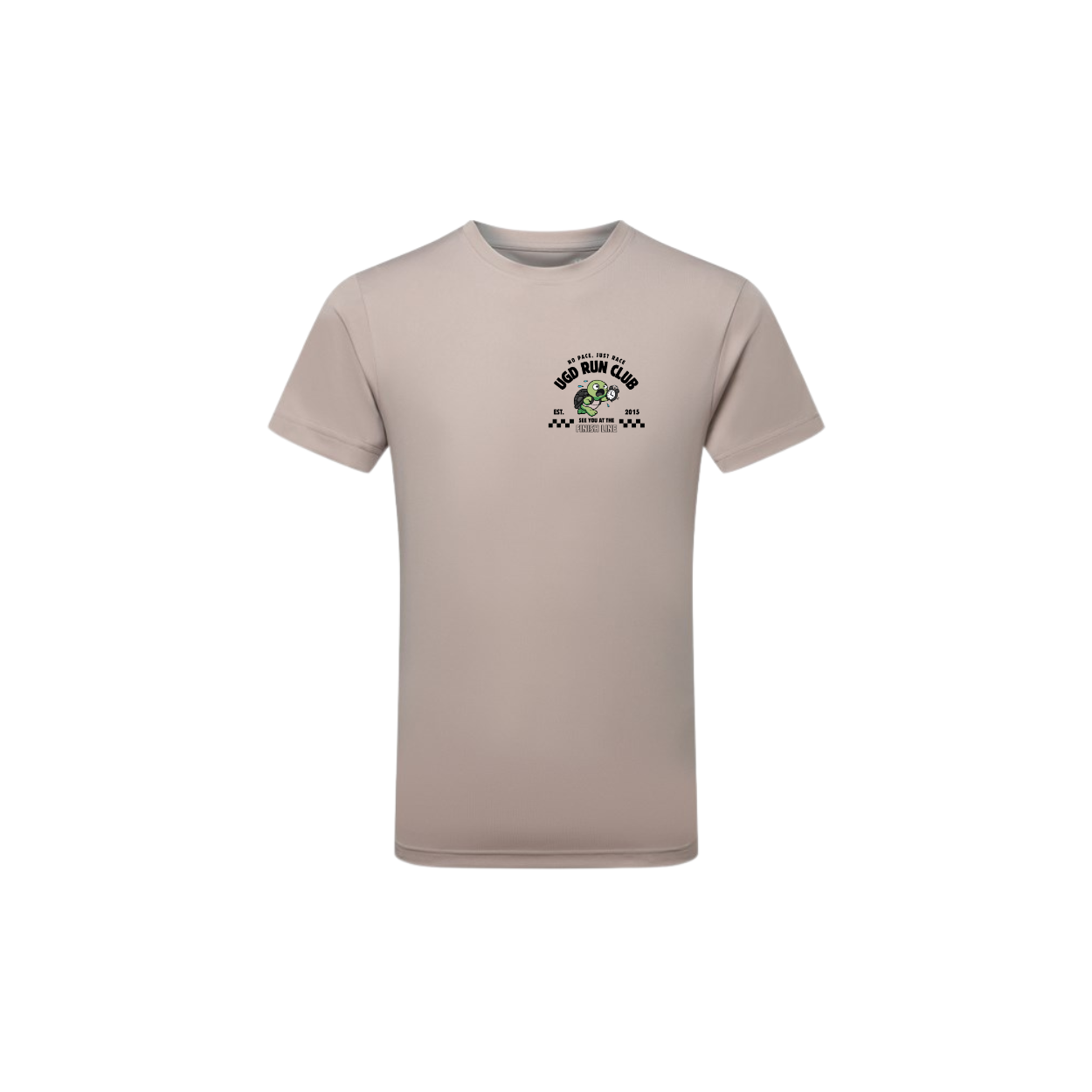 UGD RUN CLUB - NO PACE JUST RACE active tee