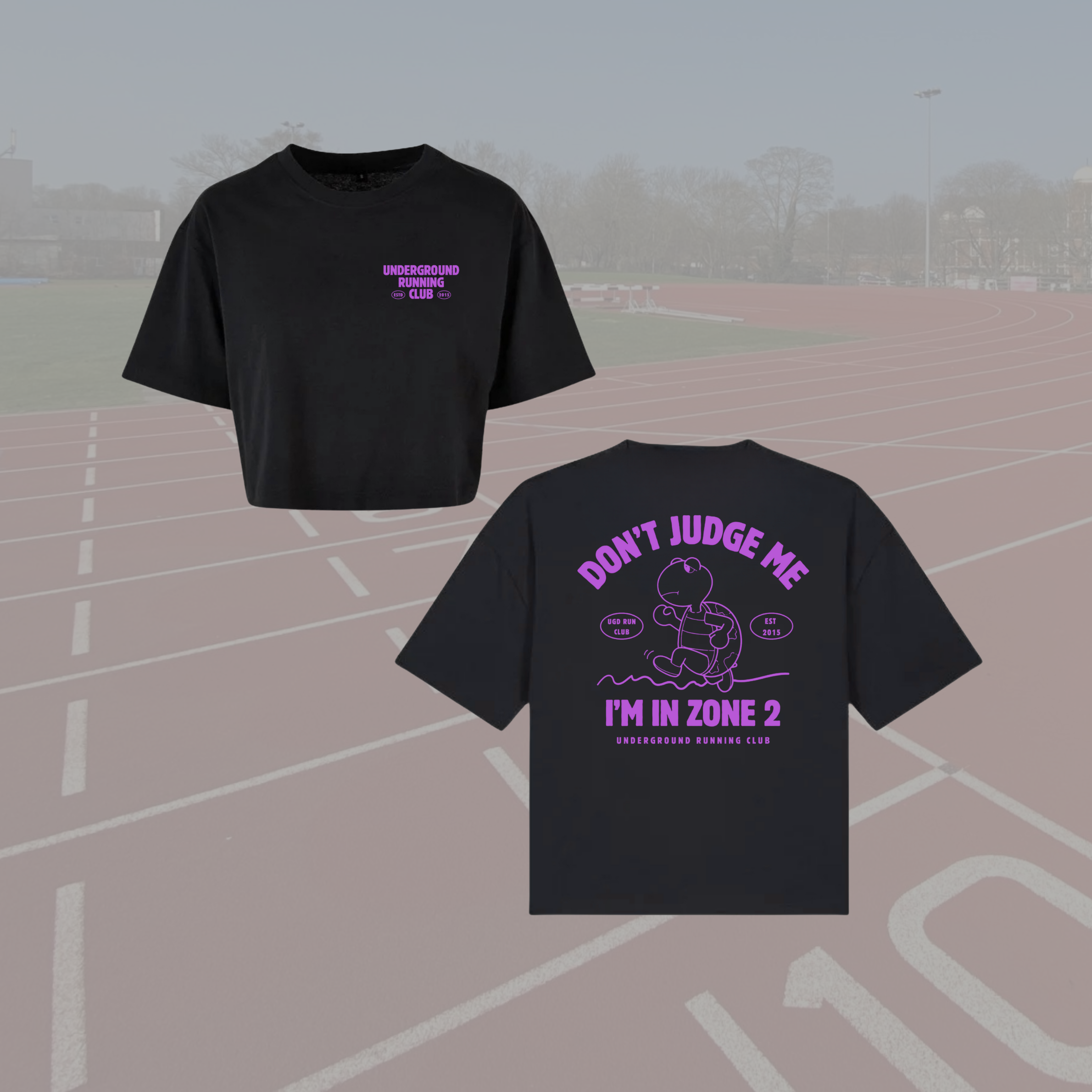 ZONE 2 cropped tee