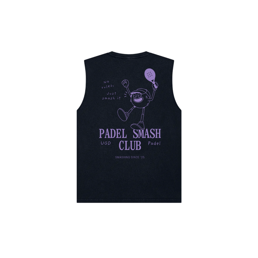 SMASH PADEL CLUB  Sleeveless Tee