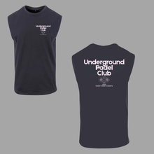 Load image into Gallery viewer, UGD &#39;UNDERGROUND PADEL CLUB&#39; Unisex Sleeveless Tee in 5 colours

