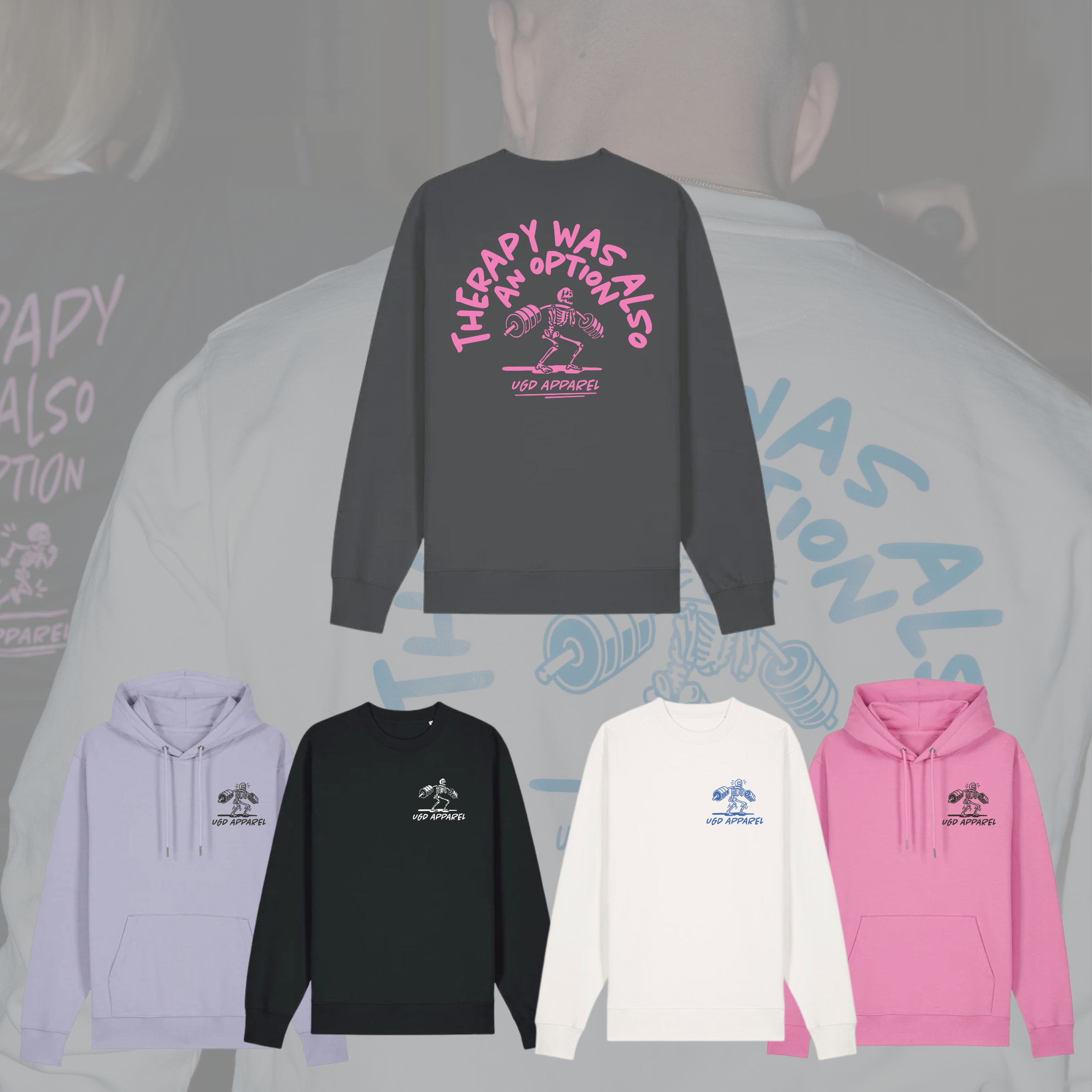 BARBELL THERAPY Premium Jumper & Hoodie