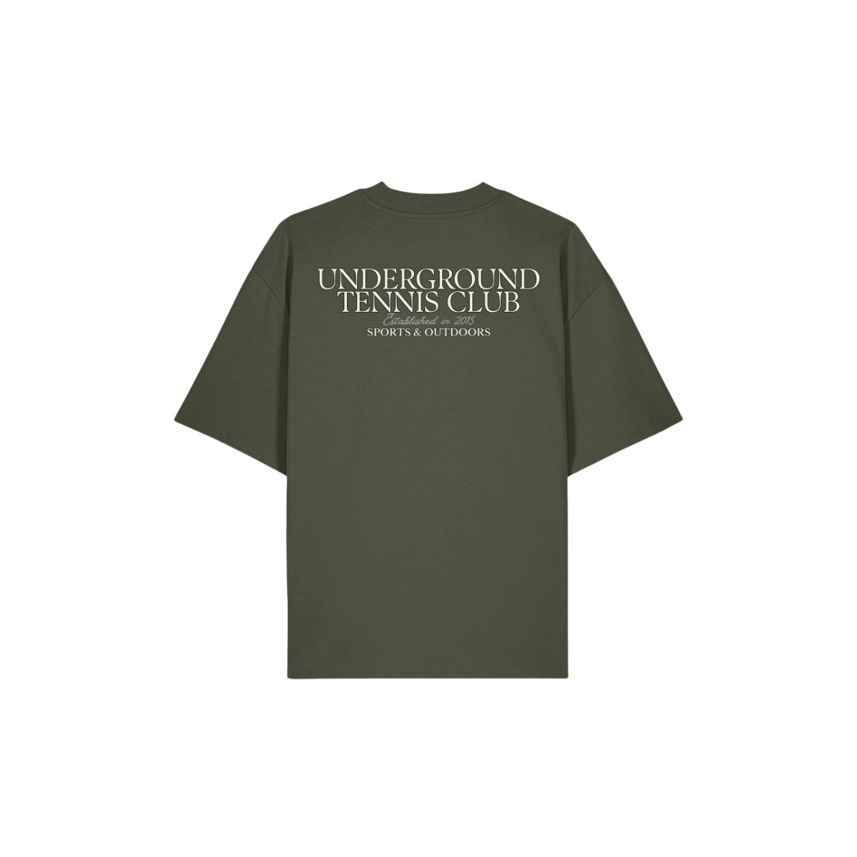 UNDERGROUND TENNIS CLUB Regular and Oversized Tee
