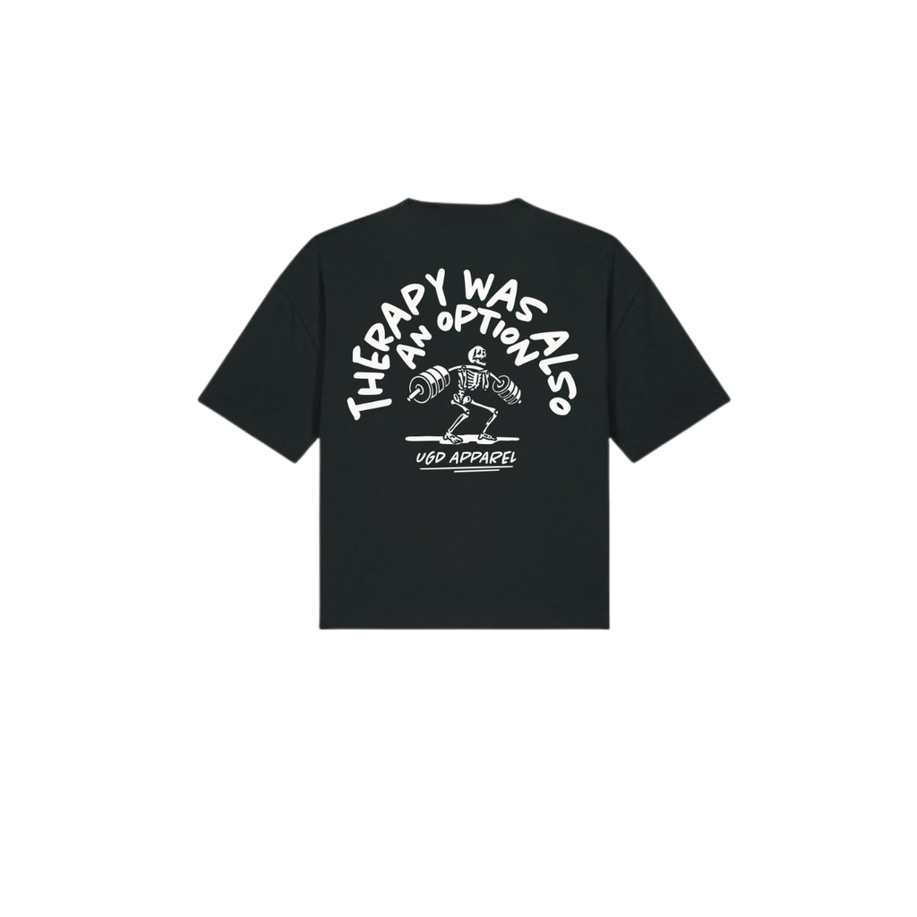 BARBELL THERAPY Oversized Boxy Fit Womens Tee