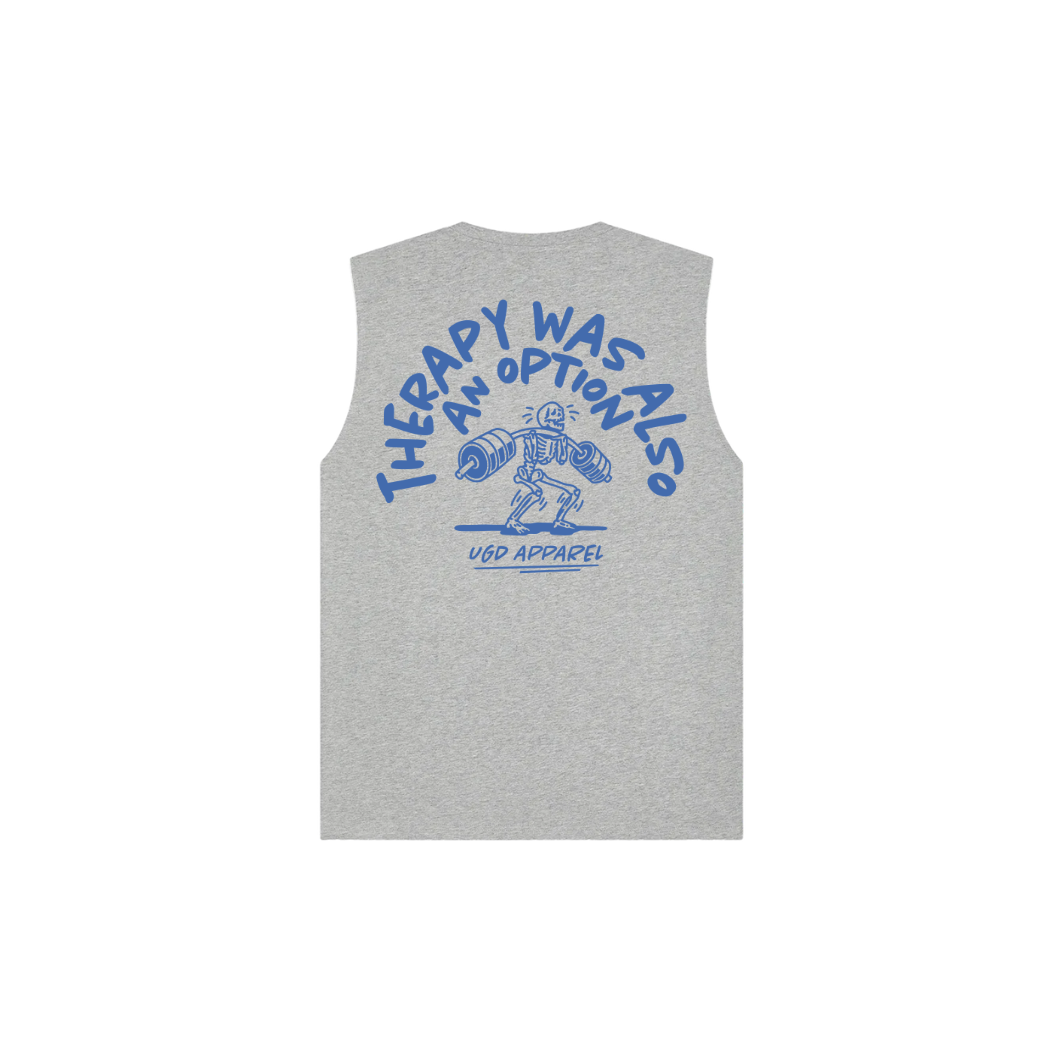 BARBELL THERAPY Men’s Sleeveless Tee