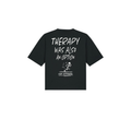 RUNNING THERAPY Oversized Boxy Fit Womens Tee