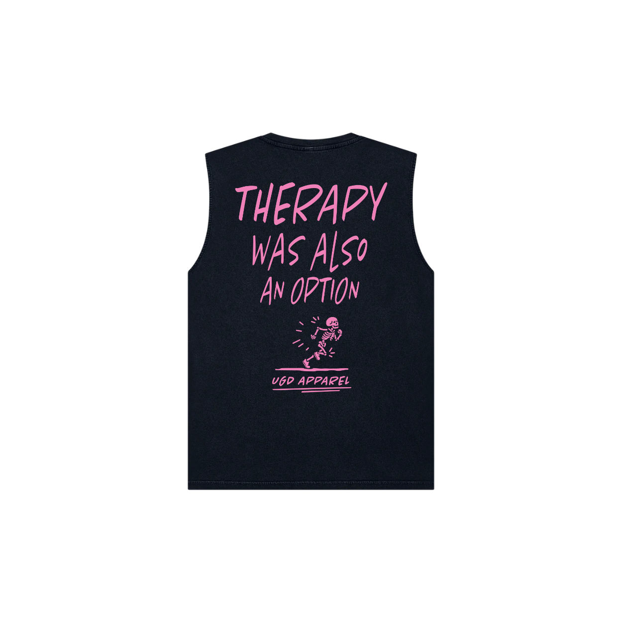 RUNNING THERAPY Mens Sleeveless Tee
