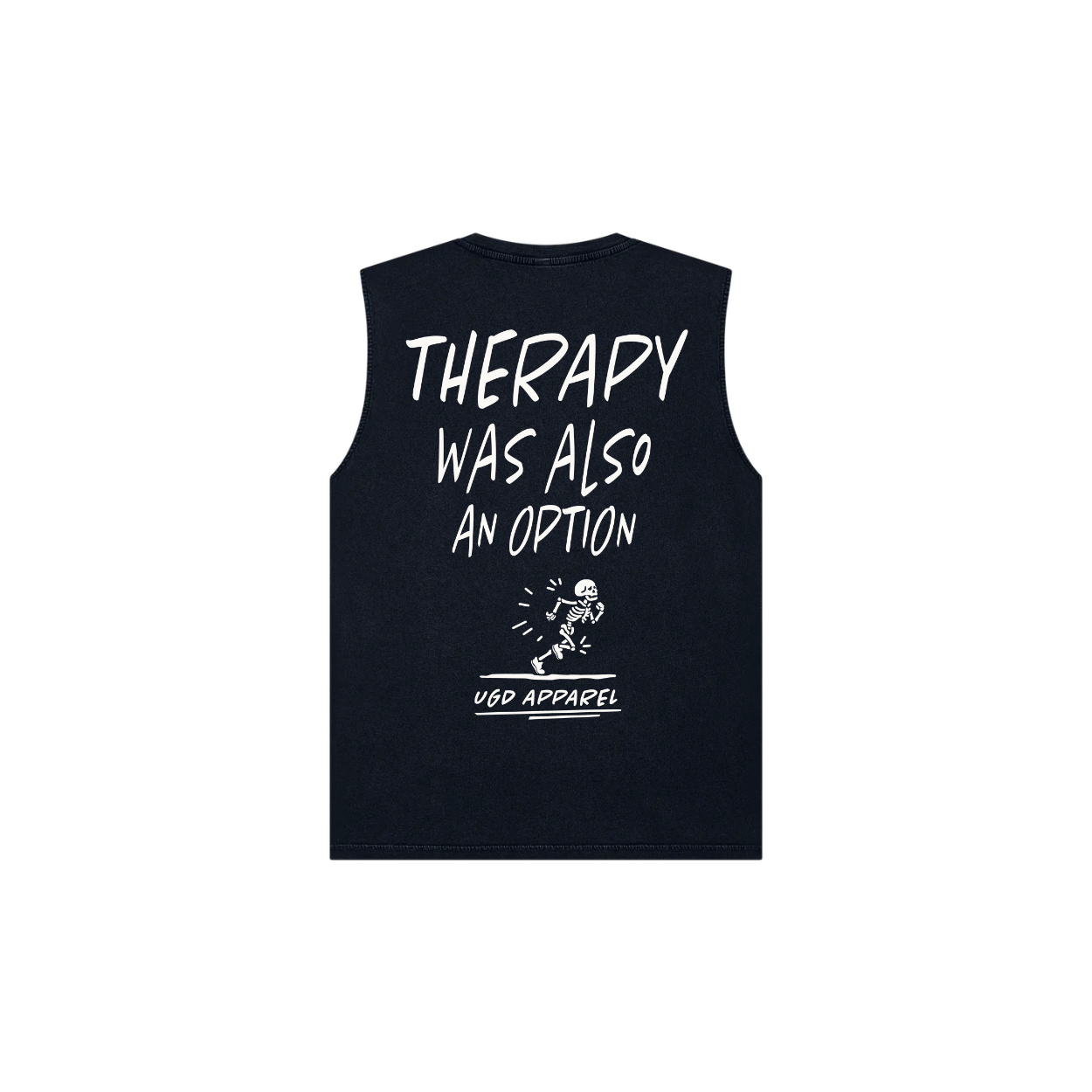 RUNNING THERAPY Mens Sleeveless Tee