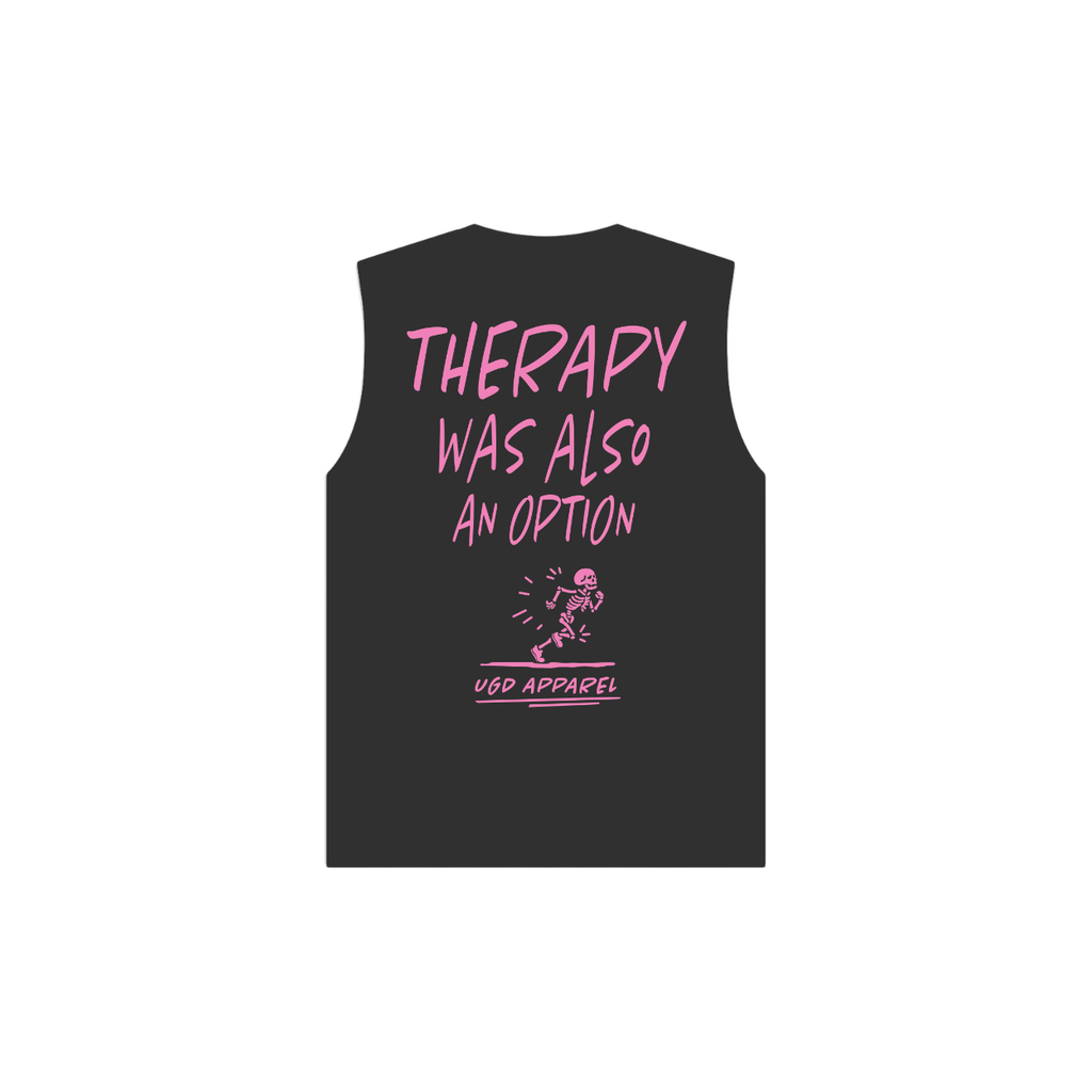 RUNNING THERAPY Mens Sleeveless Tee