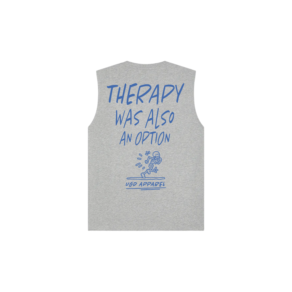 RUNNING THERAPY Mens Sleeveless Tee