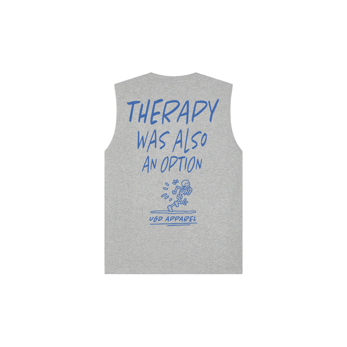 RUNNING THERAPY Mens Sleeveless Tee