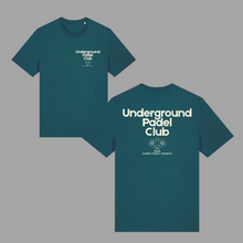 Load image into Gallery viewer, UGD &#39;UNDERGROUND PADEL CLUB&#39; Regular and Oversized Tee in 4 colours
