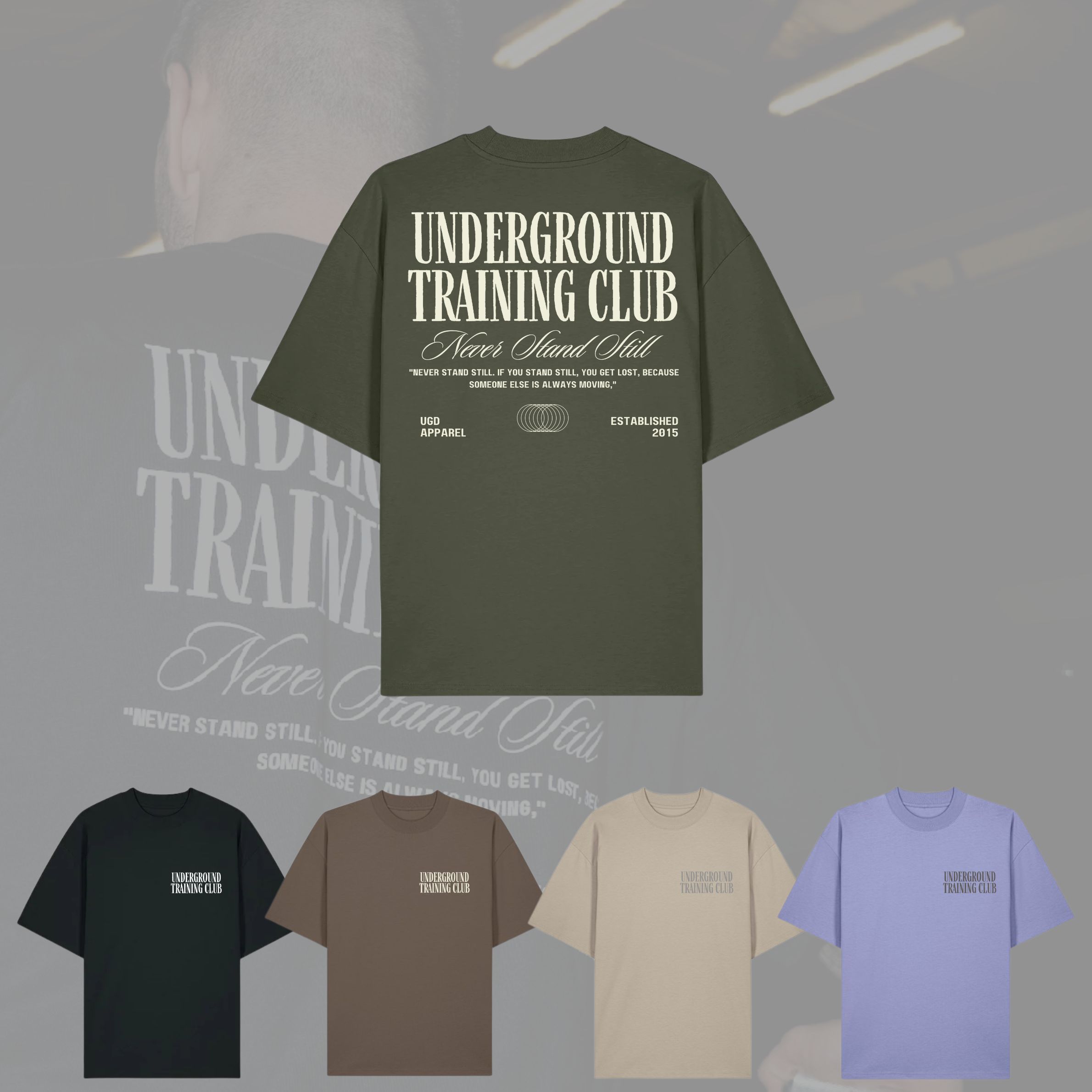 UNDERGROUND TRAINING CLUB Blaster Oversized Tee