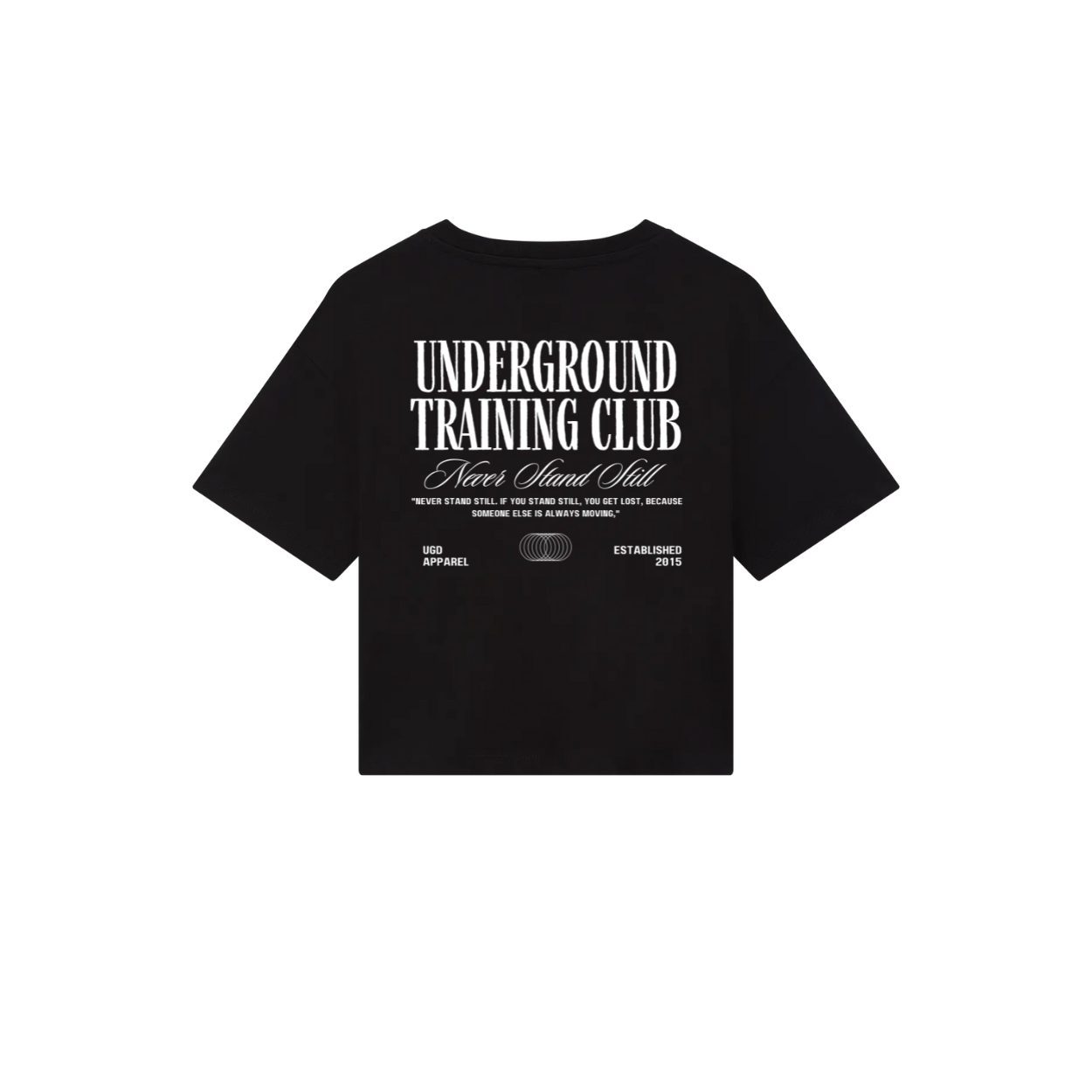 UGD 'UNDERGROUND TRAINING CLUB' Ladies boxy fit tee