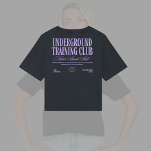 Load image into Gallery viewer, UGD &#39;UNDERGROUND TRAINING CLUB&#39; Ladies boxy fit tee in 2 colours
