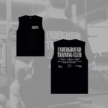 Load image into Gallery viewer, UGD &#39;UNDERGROUND TRAINING CLUB&#39; Sleeveless tee/vest in 2 colours
