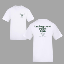 Load image into Gallery viewer, UGD &#39;UNDERGROUND PADEL CLUB&#39; Regular and Oversized Tee in 4 colours
