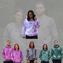 Load image into Gallery viewer, UGD Apparel Tie Dye Unisex Hoodie in 5 colours
