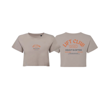 Load image into Gallery viewer, LIFT CLUB CROP TEE
