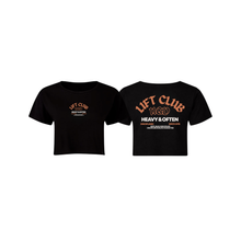 Load image into Gallery viewer, LIFT CLUB CROP TEE
