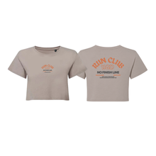 Load image into Gallery viewer, RUN CLUB CROP TEE
