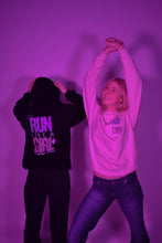 Load image into Gallery viewer, UGD &#39;RUN LIKE A GIRL&#39; Regular fit training hoodie in 2 colours
