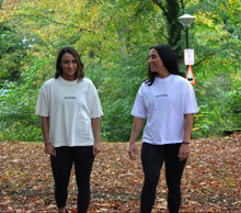 Load image into Gallery viewer, UGD Apparel &#39;ORIGINS&#39; Women&#39;s Oversize Tee Off White
