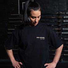 Load image into Gallery viewer, UGD Apparel &#39;BARBELL CLUB&#39; Women&#39;s Oversize Tee

