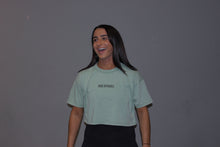 Load image into Gallery viewer, UGD Apparel &#39;ORIGINALS&#39; Women&#39;s Loose Fit Crop Slate Green
